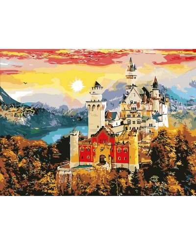 Картина по номерам  Art Craft "Осенний замок" 10602