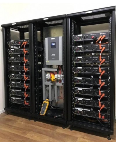 Аккумуляторный блок,  литий железо-фосфатный аккумулятор LiFePo4 PYLONTECH US5000 (5 КВТ*Ч / 48 В)